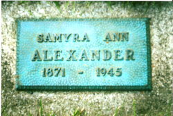 Samyra Ann <I>Fish</I> Alexander 