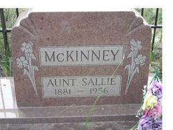 Sallie “Mo” <I>Baccus</I> McKinney 