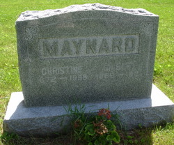 Christine <I>Staats</I> Maynard 