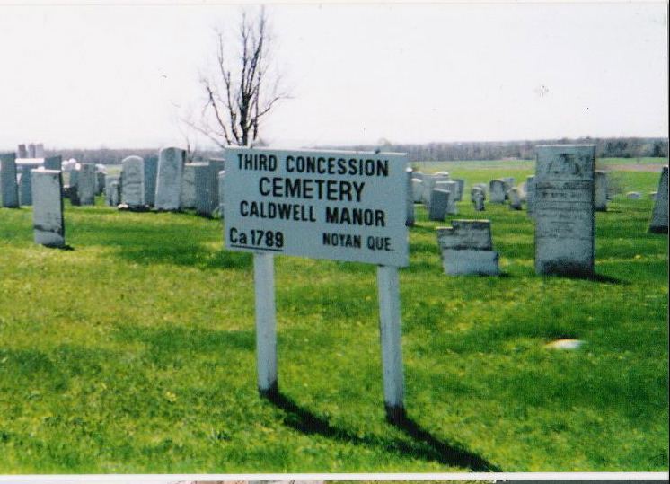 Third Concession Cemetery - Caldwell Manor