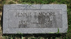Jennie <I>Throckmorton</I> Moore 