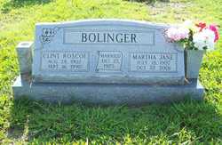 Martha Jane <I>Fowler</I> Bolinger 