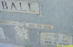 Hattie Pearl <I>Kennedy</I> Ball 