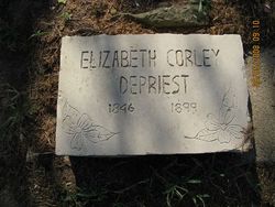 Elizabeth <I>Corley</I> DePriest 