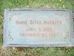 Anne <I>Sites</I> Averott 