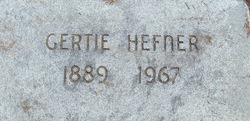 Gertie Hefner 