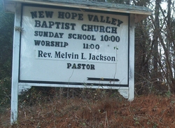 New Hope Valley Baptist Church Cemetery