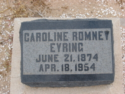 Caroline Cottam <I>Romney</I> Eyring 