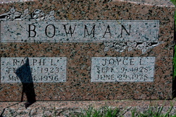 Joyce L Bowman 