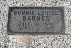 Bonnie Louise <I>Green</I> Barnes 
