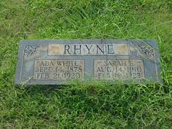 Ada <I>White</I> Rhyne 