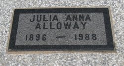Julia Anna Alloway 
