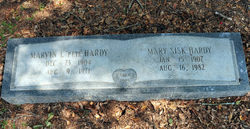 Mary <I>Sisk</I> Hardy 