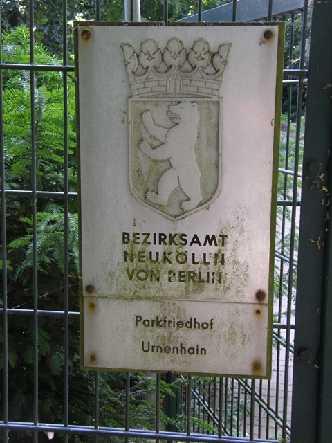 Parkfriedhof Neukölln Urnenhain