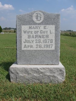 Mary Ellen <I>Shortridge</I> Barnes 