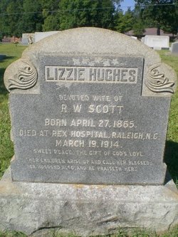 Elizabeth Jesse “Lizzie” <I>Hughes</I> Scott 