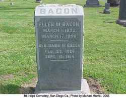 Ellen M <I>Warner</I> Bacon 