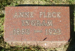 Anna <I>Fleck</I> Ingram 