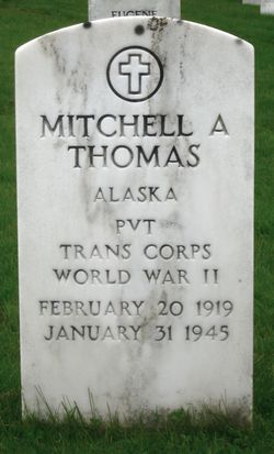 Pvt Mitchell Albert Thomas 