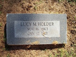 Lucy Mae <I>Sanders</I> Holder 
