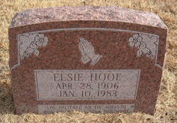Elsie Hooe 