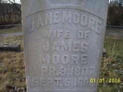 Jane <I>Hodges</I> Moore 