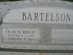 Francis Robert Bartelson 