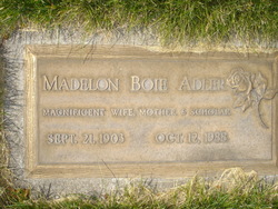 Madelon <I>Boie</I> Adler 