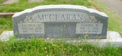 George Leslie McClaran 