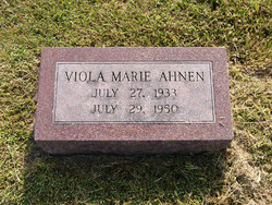 Viola Marie <I>Ahnen</I> Lane 