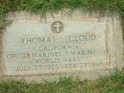 Cpl Thomas Lewis Cloud 