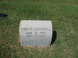 Oliver Chester “Chess” Cantrell 