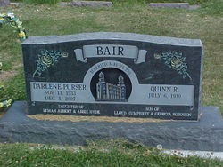 Darlene <I>Purser</I> Bair 