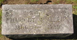 Harriet May <I>McDonald</I> Allen 