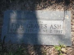 Faye <I>Graves</I> Ash 
