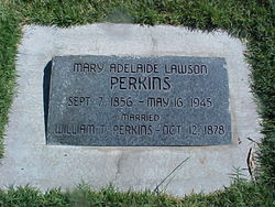 Mary Adelaide <I>Lawson</I> Perkins 