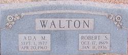 Ada Maud <I>Poer</I> Walton 