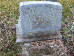 Rachel Ann <I>Page</I> Leggett 