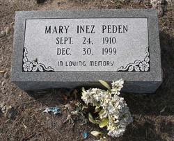 Mary Inez Peden 