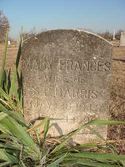 Mary Frances <I>Hart</I> Barris 
