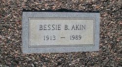 Bessie Jennings “Bess” <I>Ballantine</I> Akin 