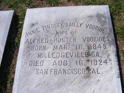 Annie Tinsley <I>Bailey</I> Voorhies 