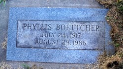 Phyllis <I>Dahlberg</I> Boettcher 