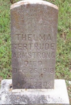 Thelma Gertrude Armstrong 