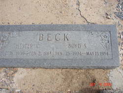 Hester Cinderella <I>Lockhart</I> Beck 
