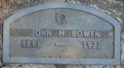 John M Bowen 