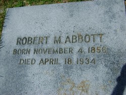 Robert M Abbott 