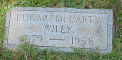 Edgar McCarty Wiley 
