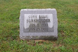 Cora Lillie Burkholder 