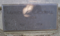 Marion Jefferson Blackwell 